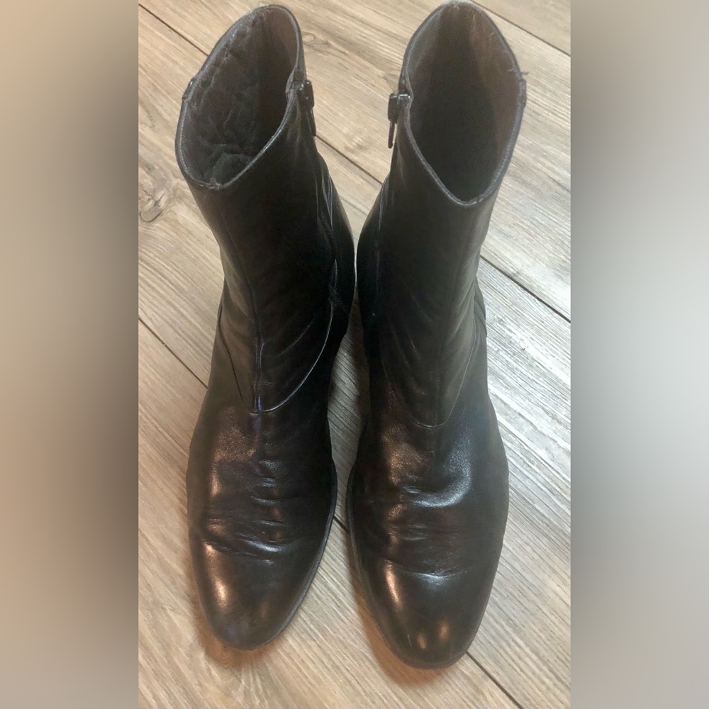BALLY  Men's Black All Leather Boots